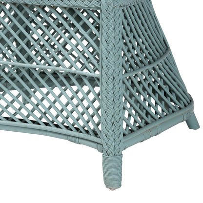 bali & pari - Casilda Chair in Pastel Cyan - RCN 012-Light Blue Rattan-AC view 6