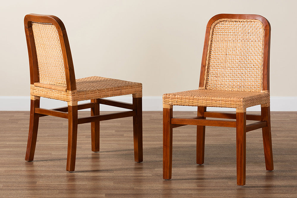 bali & pari - Caspia Dining Chair Set of 2 - Caspia-Teak-DC view 8