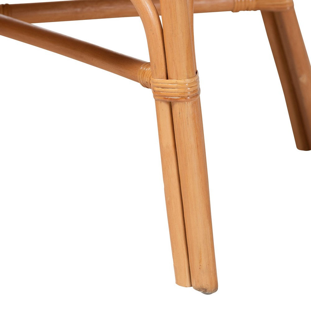 bali & pari - Ceona Dining Set in Light Honey - Adede/Palm Short-3PC Dining Set view 7