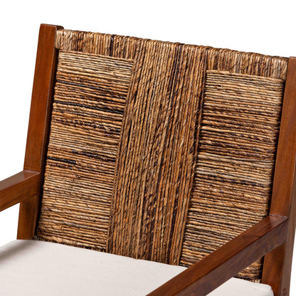 bali & pari - Chabela Set of 2 Dining Chairs in Natural Brown/Medium Brown - Cabra-LtBrnWood/NatSeagrass-Cushion-AC-KD Box view 4