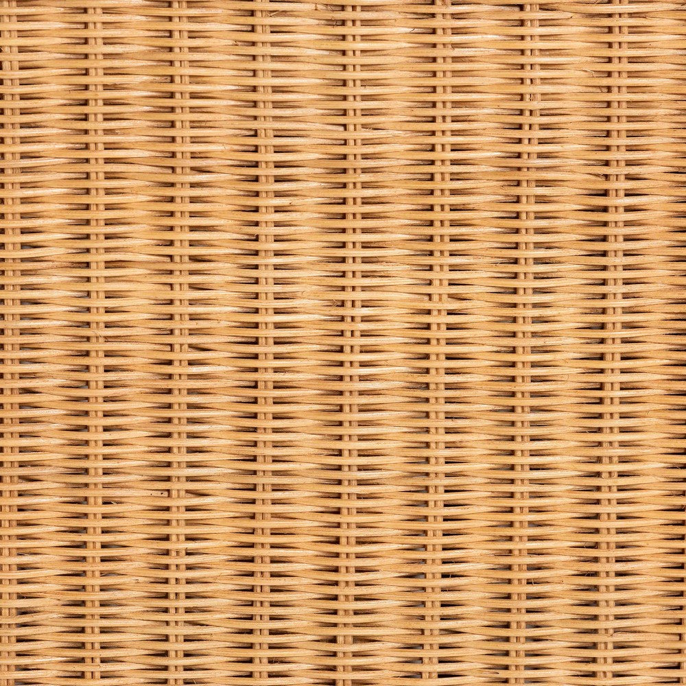 bali & pari - Chica Console Table in Light Honey - Chica-Light Honey Wicker-End Table view 8