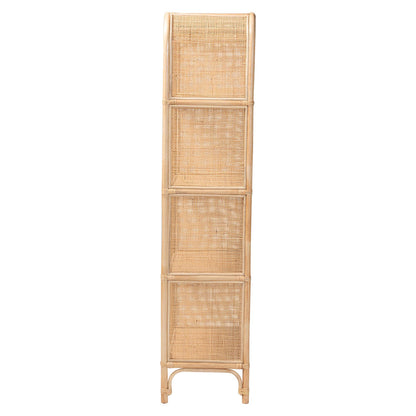 bali & pari - Chusi Decorative Shelf in Natural - Chusi-Natural/Rattan-Shelf view 3