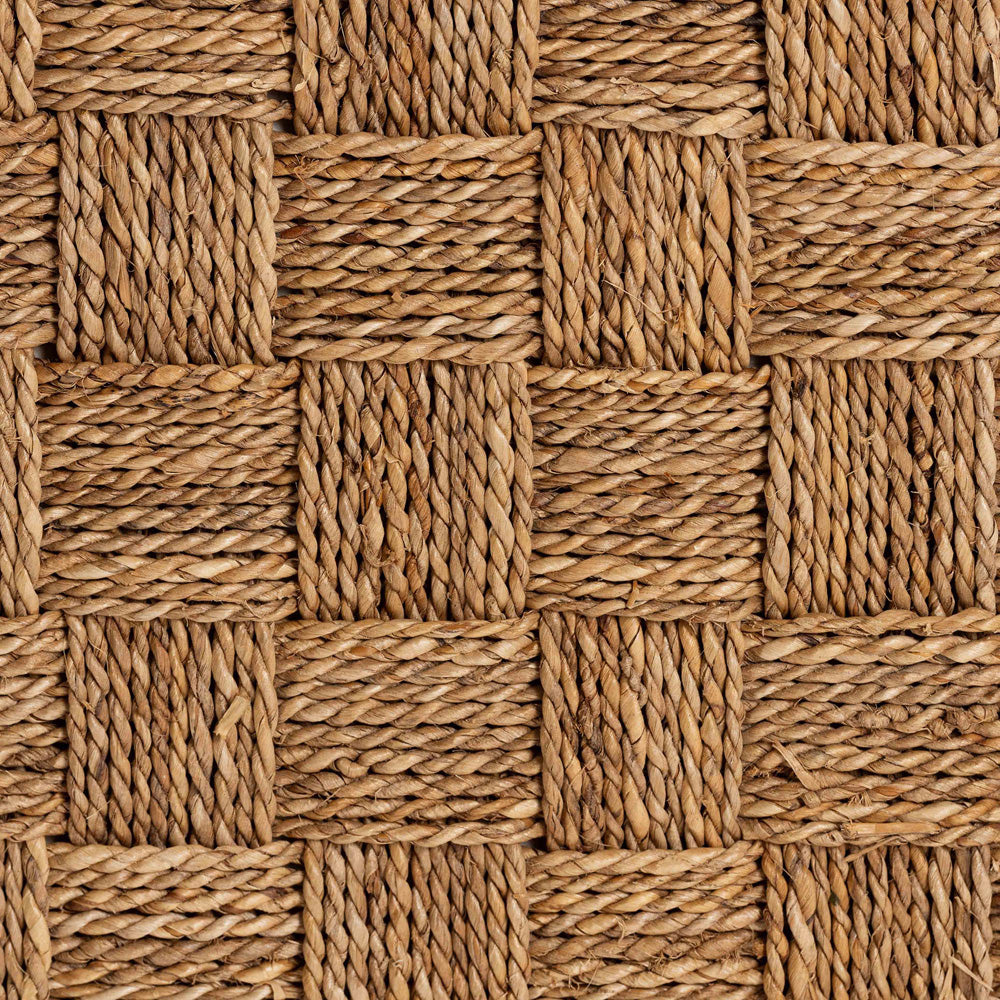 bali & pari - Cipally Bench in Natural - Cipally-SVN088-Mahogany/Seagrass-Bench view 6