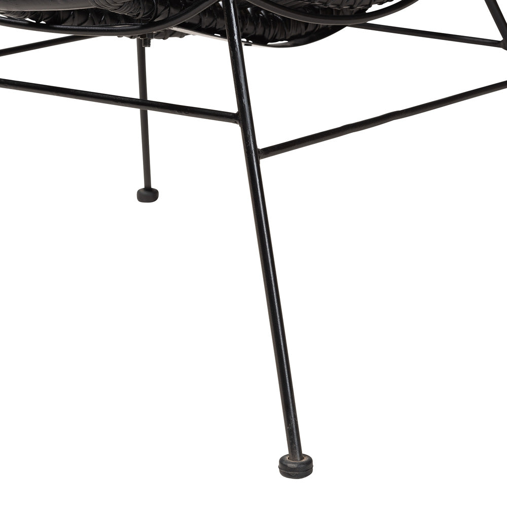 bali & pari - Colorado Chair in Black - Colorado-Black/Rattan-CC view 6