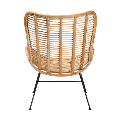 bali & pari - Colorado Chair in Natural Brown - Colorado-Natural/Rattan-CC view 4