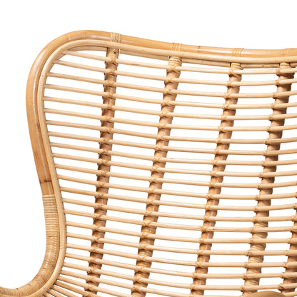 bali & pari - Colorado Chair in Natural Brown - Colorado-Natural/Rattan-CC view 5