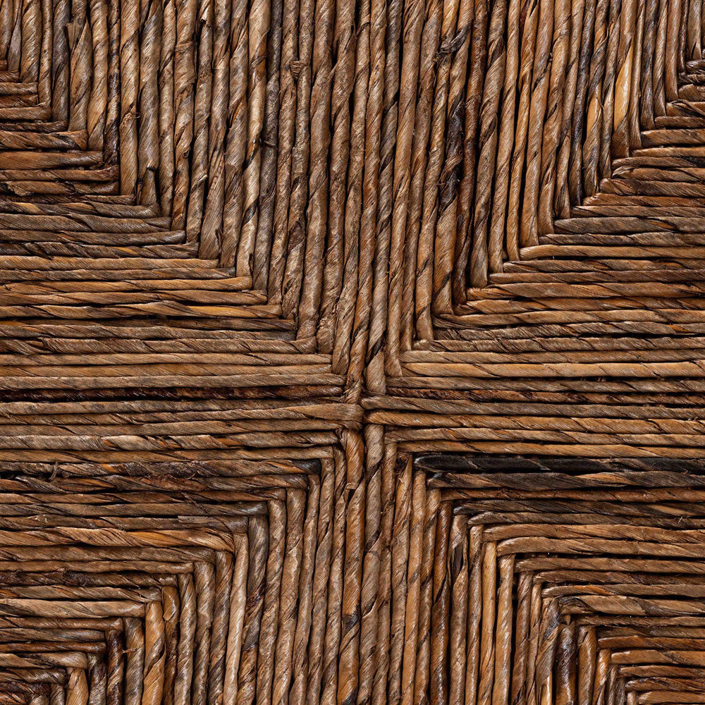 bali & pari - Cordoba Set of 2 Dining Chairs in Natural Brown/Dark Brown - Cabra-Brn Wood/Nat Seagrass-Cushion-AC-KD Box view 6