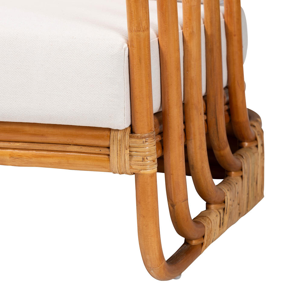 bali & pari - Corsa Arm Chair in Light honey/White - DCWH0020-Biru Natural Rattan-CC view 6