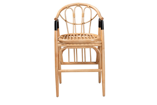 bali & pari  - Cyntia Counter Stool - Cyntia-Rattan-CS view 2