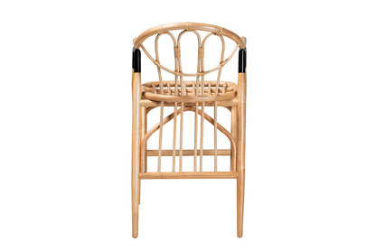 bali & pari  - Cyntia Counter Stool - Cyntia-Rattan-CS view 4
