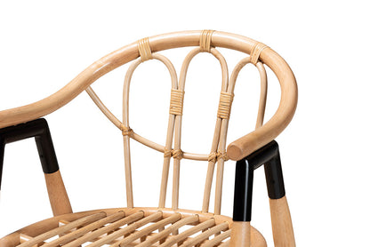 bali & pari  - Cyntia Counter Stool - Cyntia-Rattan-CS view 6