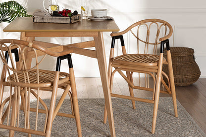 bali & pari  - Cyntia Counter Stool - Cyntia-Rattan-CS view 9