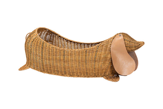 bali & pari - Daffodil Basket - Dachs-Light Honey Rattan-Basket view 1