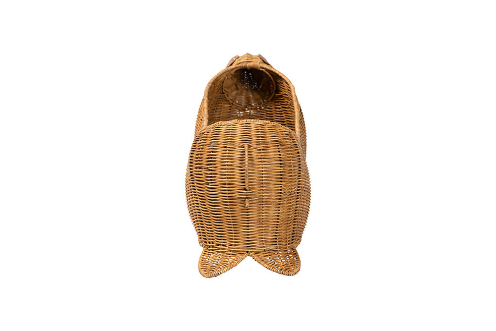 bali & pari - Daffodil Basket - Dachs-Light Honey Rattan-Basket view 4