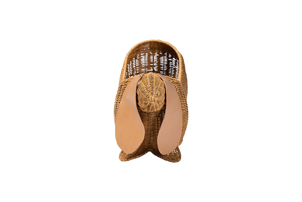 bali & pari - Daffodil Basket - Dachs-Light Honey Rattan-Basket view 5