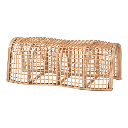 bali & pari  - Daiki Bench in Natural - Daiki-Rattan Pitrit Decor-Bench view 1
