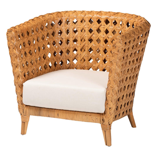 bali & pari - Daiwa Chair in Light Honey - DALBI-Light Honey Rattan-CC view 1