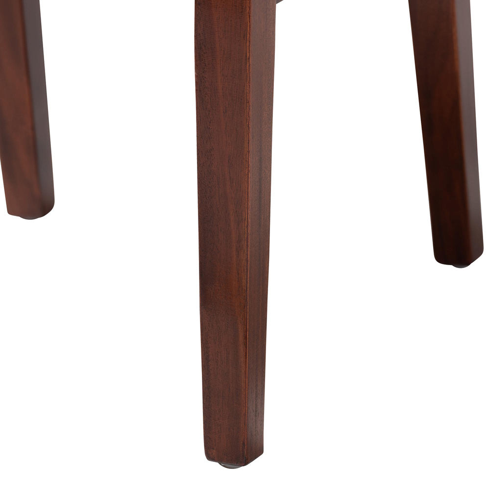 bali & pari - Dameka Dining Chair in Honey/White/Dark Brown - MD-39656 Afzal-Brown/Rattan Honey-DC view 6