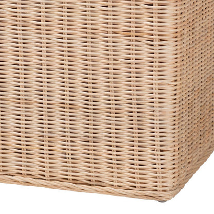 bali & pari - Damita Storage Bench in Natural - WS127-Natural Rattan-Storage Bench view 7