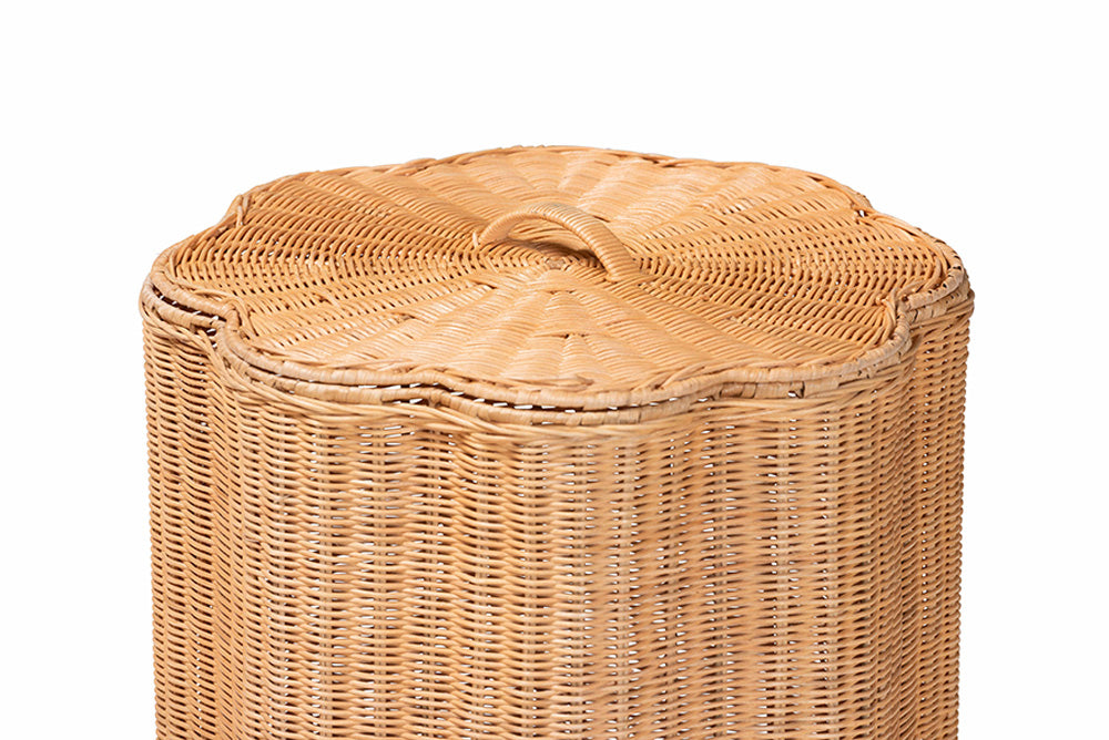 bali & pari - Danilo Basket - WS252-Honey Ada Rattan-Basket view 3