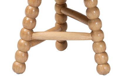 bali & pari - David Accent Stool - David-Natural Wooden-Stool view 3