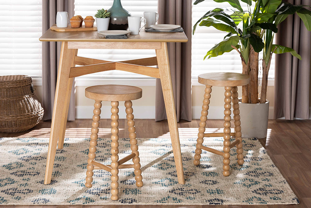 bali & pari - David Counter Stool - Juan-Natural Wooden-CS view 5