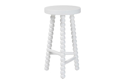 bali & pari - David Counter Stool - Juan-White Wooden-CS view 2