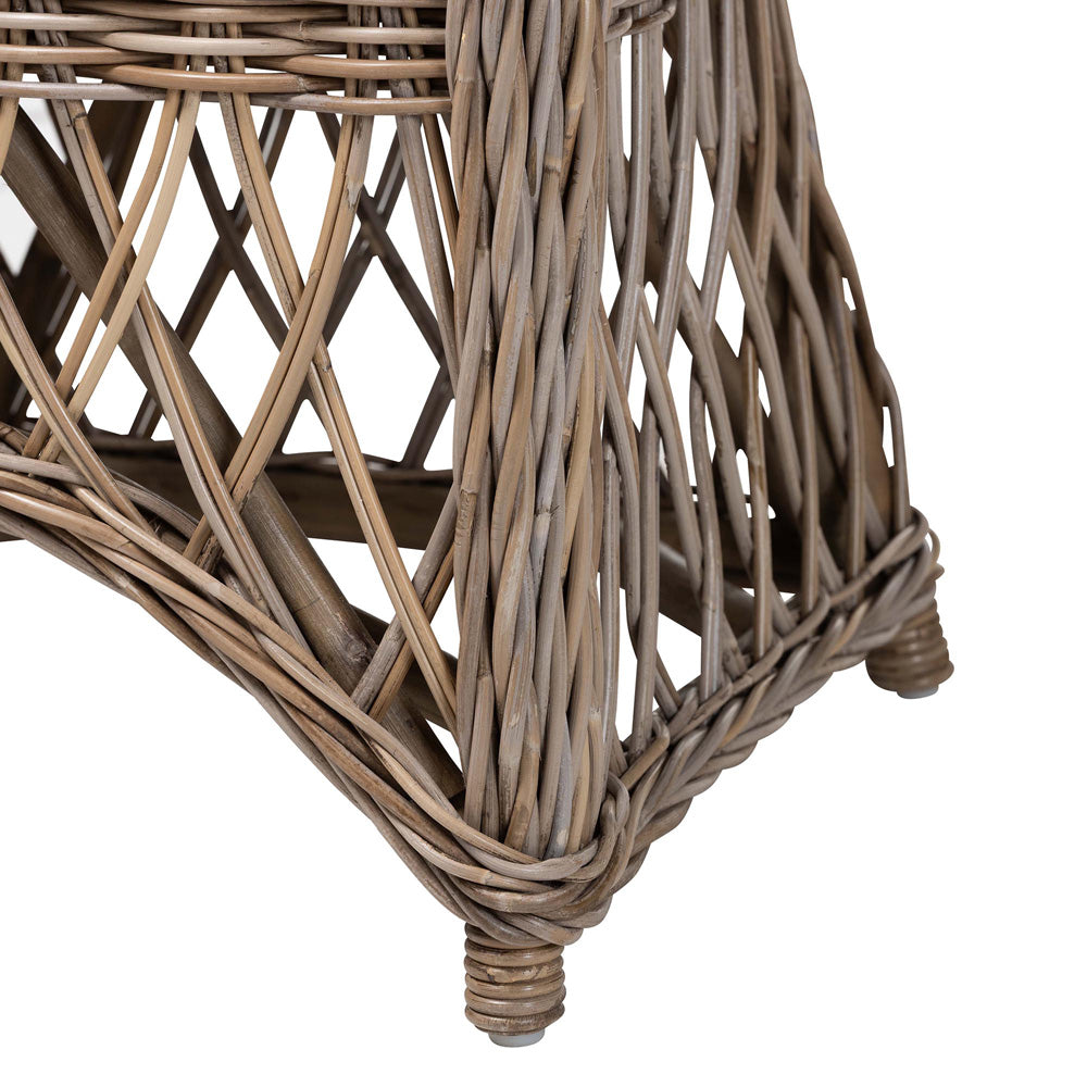 bali & pari - Debra Arm Chair in Kubu Grey - LCF-0002-Debra-Kubu Grey Rattan Cushion-CC view 6