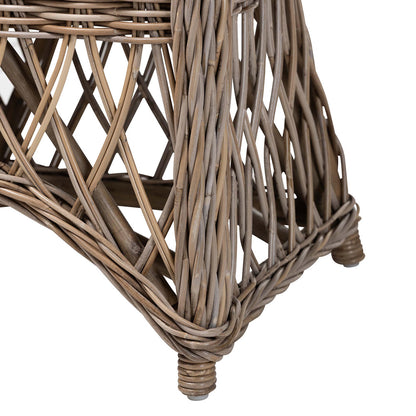 bali & pari - Debra Arm Chair in Kubu Grey - LCF-0002-Debra-Kubu Grey Rattan Cushion-CC view 6