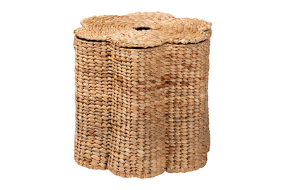 bali & pari - Della Basket - S25-MY02-Waterhyacinth-Basket view 1