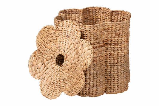 bali & pari - Della Basket - S25-MY02-Waterhyacinth-Basket view 2