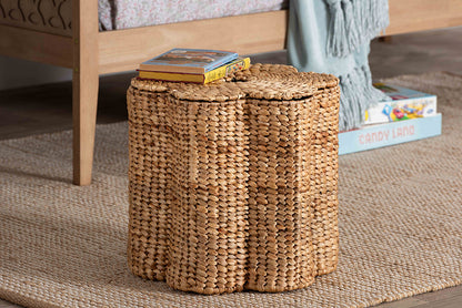 bali & pari - Della Basket - S25-MY02-Waterhyacinth-Basket view 5