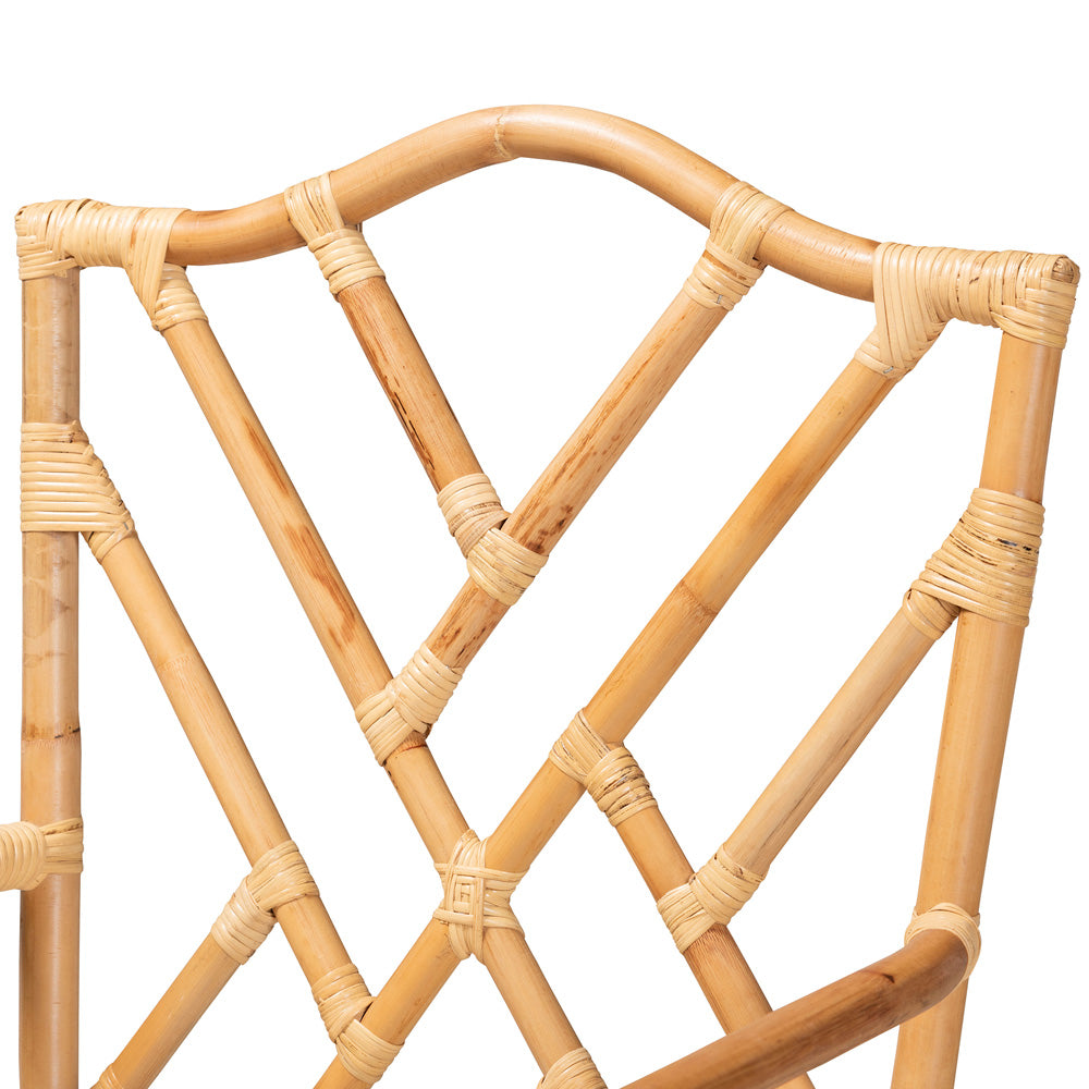 bali & pari - Delta Chair in Natural/White - Delta-Natural-DC view 5