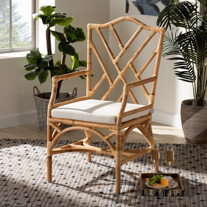 bali & pari - Delta Chair in Natural/White - Delta-Natural-DC view 8