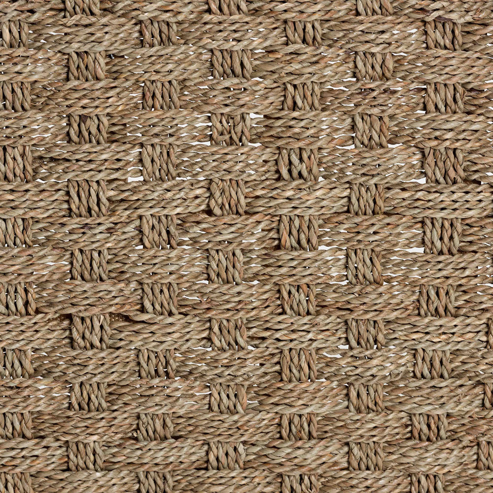 bali & pari - Denver Bench in Light Brown/Natural Brown - Denver-Natural Seagrass (no backs)-Bench view 6