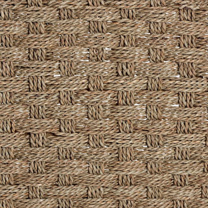 bali & pari - Denver Bench in Light Brown/Natural Brown - Denver-Natural Seagrass (no backs)-Bench view 6