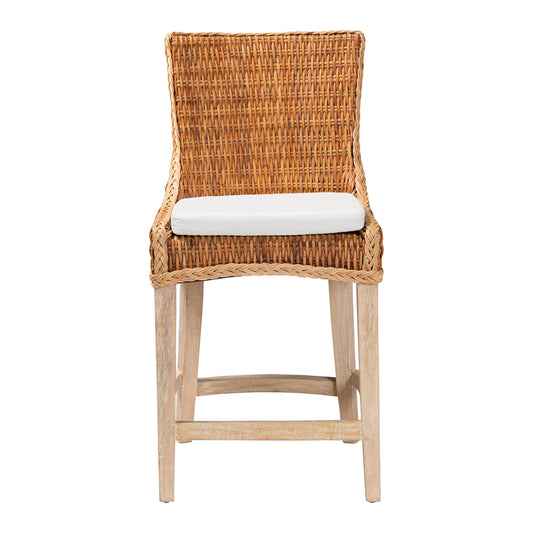 bali & pari - Derris Counter Stool in Light Honey - MD-39818-LC Derris-Natural Rattan-CS view 2