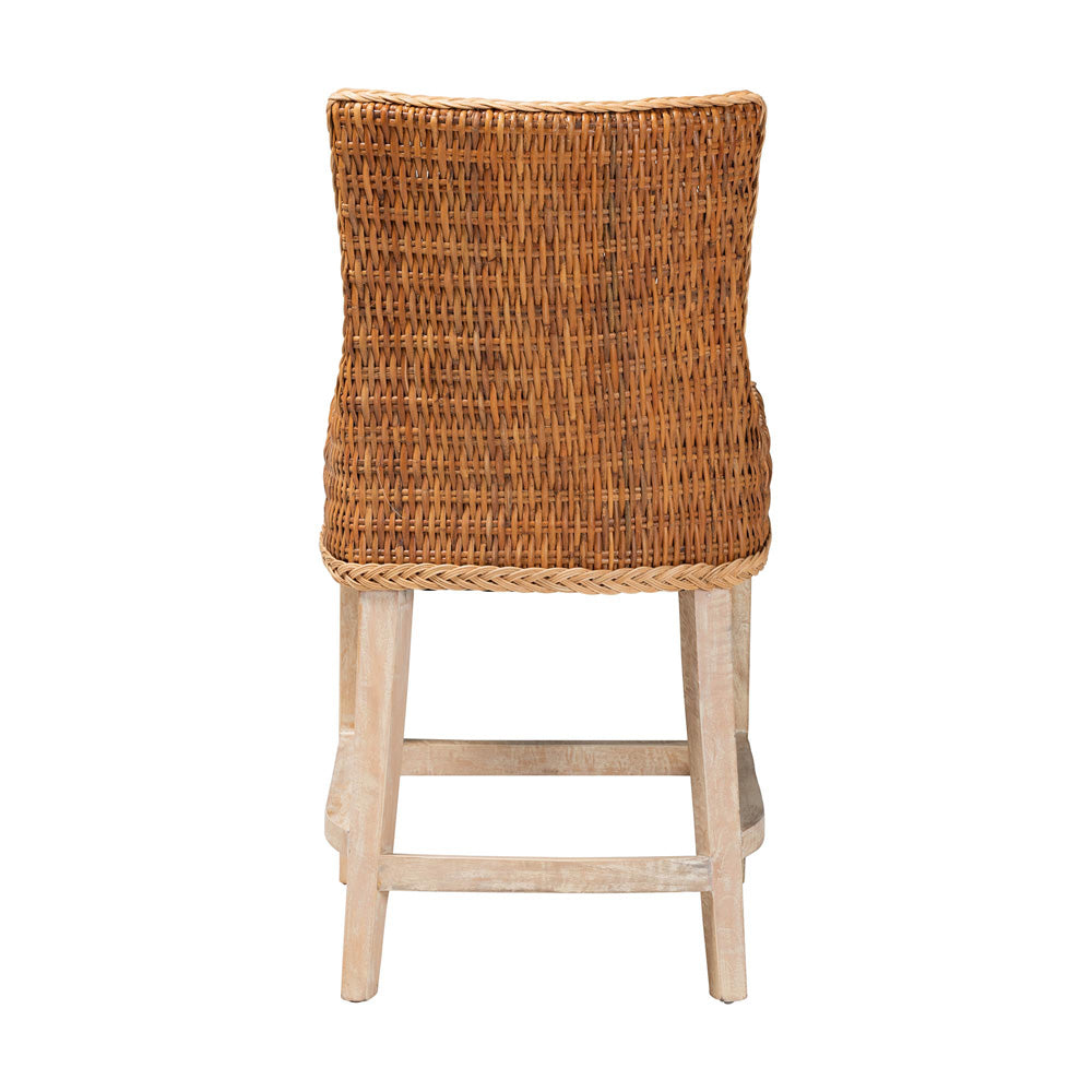 bali & pari - Derris Counter Stool in Light Honey - MD-39818-LC Derris-Natural Rattan-CS view 4