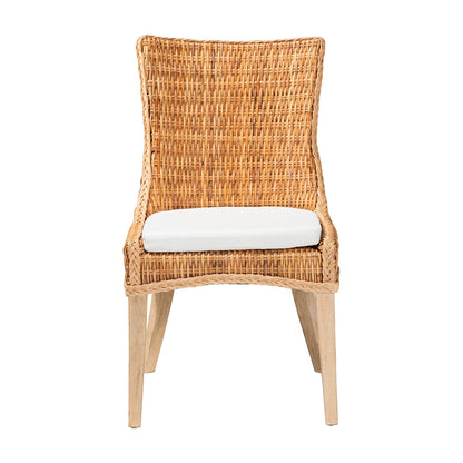 bali & pari - Derris Dining Chair in Light Honey - MD-39817-LC Derris-Natural Rattan-DC view 2