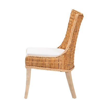 bali & pari - Derris Dining Chair in Light Honey - MD-39817-LC Derris-Natural Rattan-DC view 3