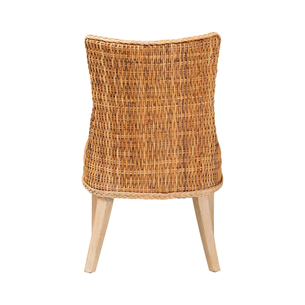 bali & pari - Derris Dining Chair in Light Honey - MD-39817-LC Derris-Natural Rattan-DC view 4