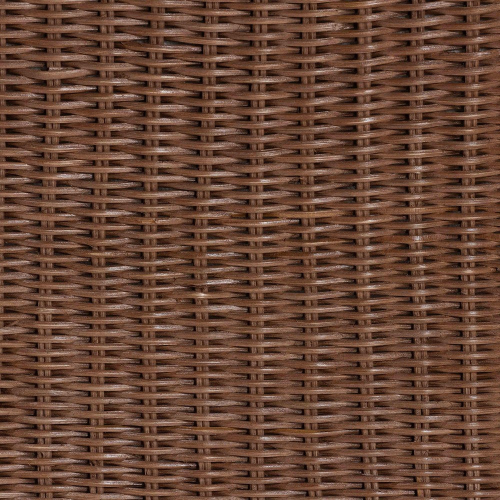 bali & pari - Derris Living Room Set in Peanut Brown - Derris-Peanut Brown/Rattan-2pc Chair/FS Set view 7
