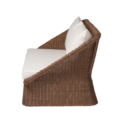 bali & pari - Derris Sofa in Peanut Brown - Derris-Peanut Brown/Rattan-Sofa view 3