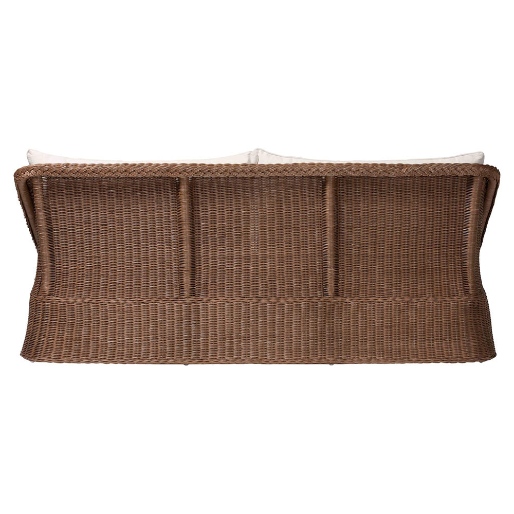 bali & pari - Derris Sofa in Peanut Brown - Derris-Peanut Brown/Rattan-Sofa view 4