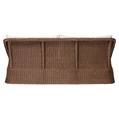 bali & pari - Derris Sofa in Peanut Brown - Derris-Peanut Brown/Rattan-Sofa view 4