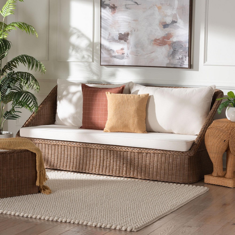 bali & pari - Derris Sofa in Peanut Brown - Derris-Peanut Brown/Rattan-Sofa view 8