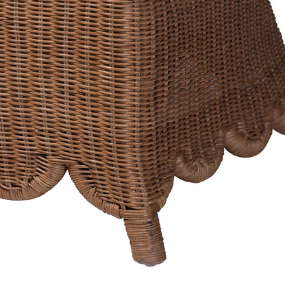 bali & pari  - Detta Loveseat in Peanut Brown - Detta-Peanut Brown-Rattan-Cushion-LS view 5