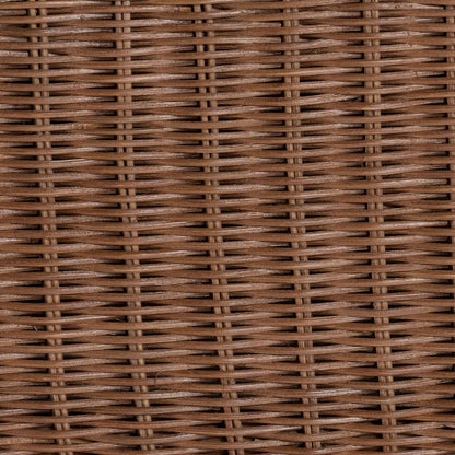 bali & pari  - Detta Loveseat in Peanut Brown - Detta-Peanut Brown-Rattan-Cushion-LS view 6