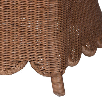 bali & pari  - Detta Sectional in Peanut Brown - Detta-Peanut Brown-Rattan-3PC Sectional Set view 6