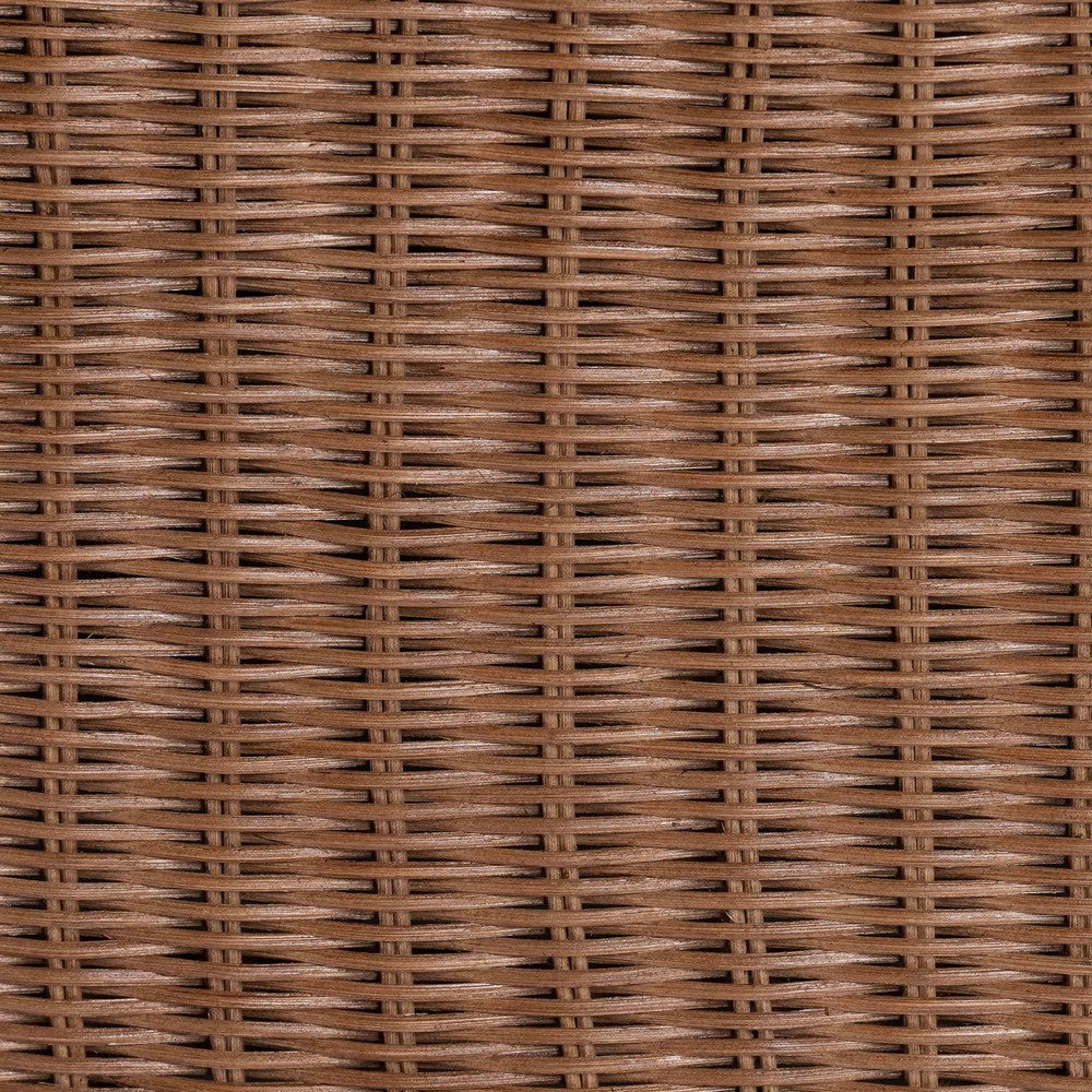 bali & pari  - Detta Sectional in Peanut Brown - Detta-Peanut Brown-Rattan-3PC Sectional Set view 7